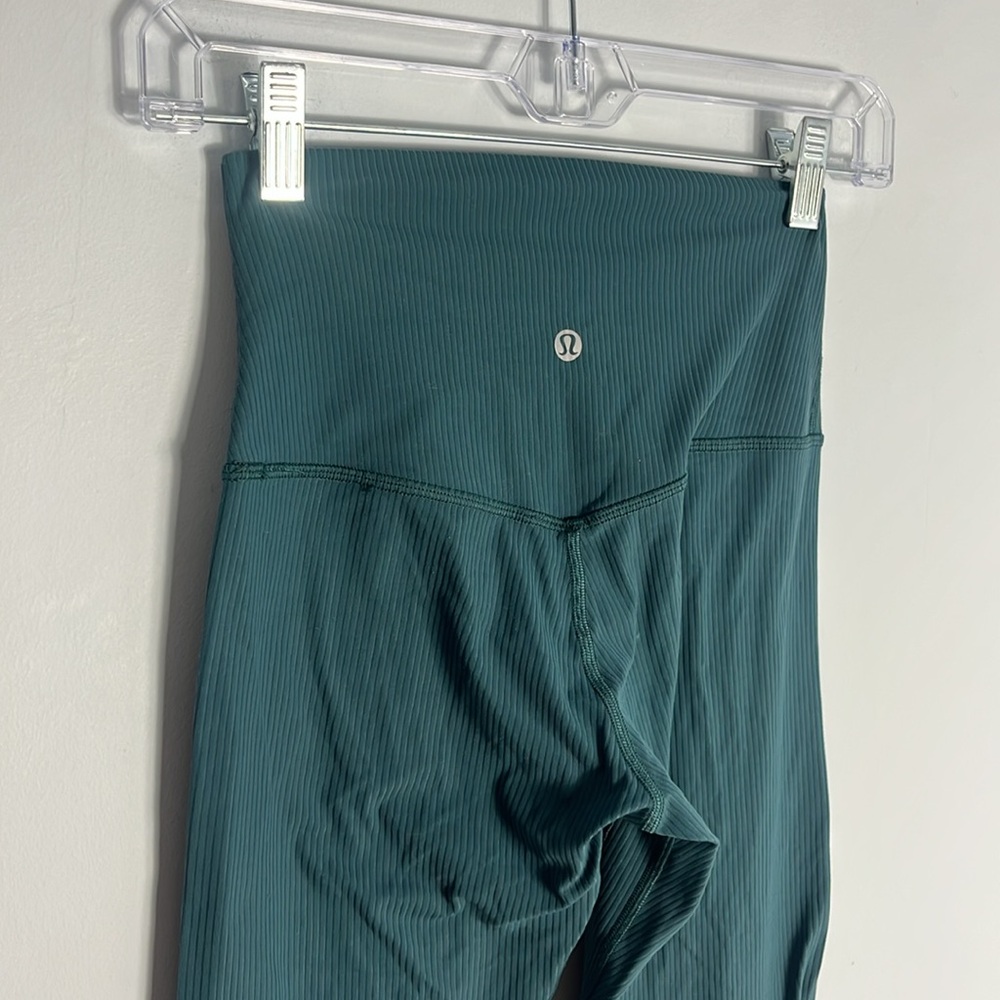 Lululemon Align Ribbed High Rise Crop 23” - Picture 11 of 12